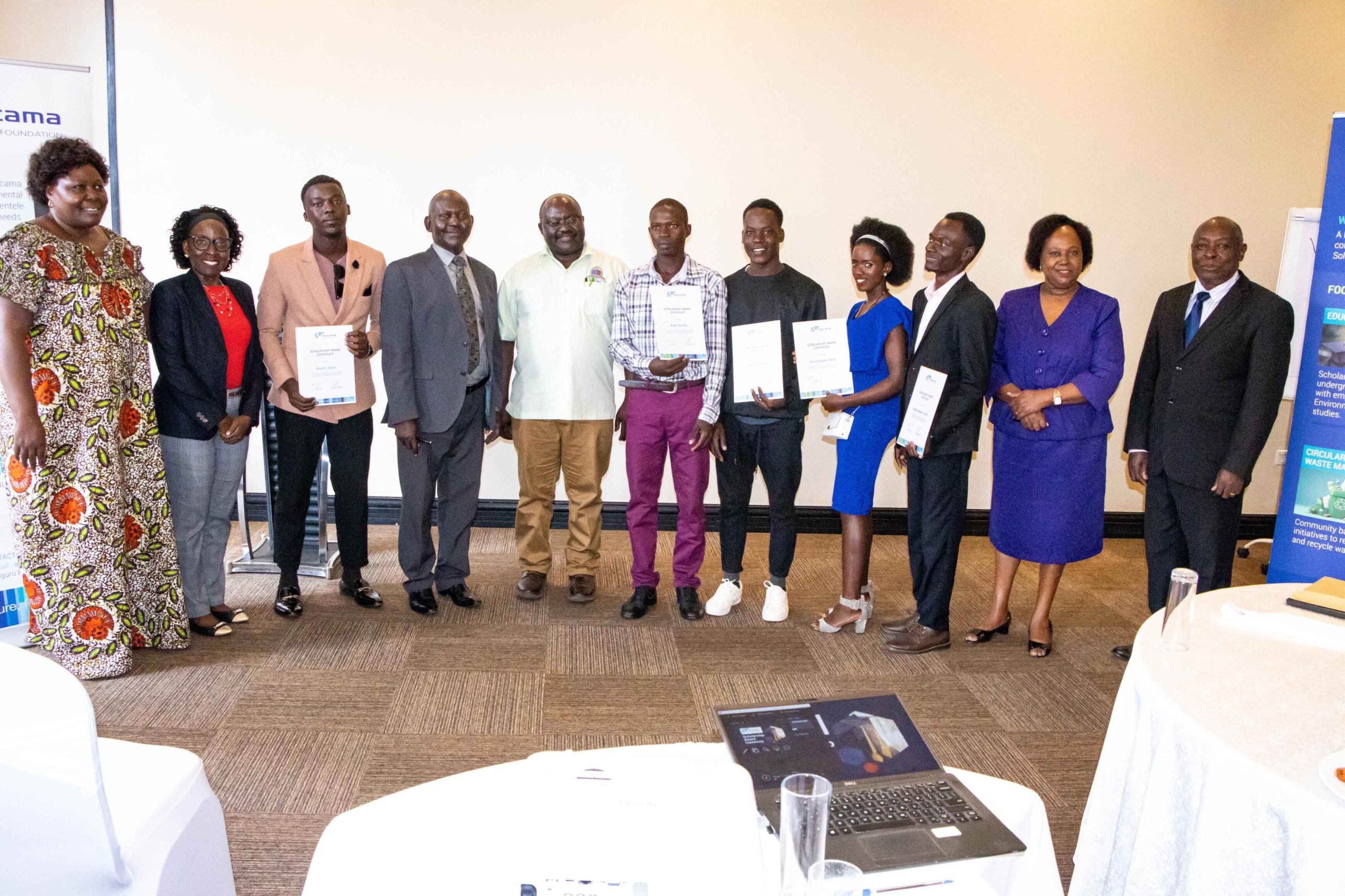 Atacama Consulting Foundation issuing scholarship certificates.